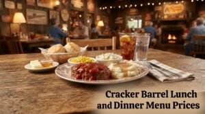 Cracker Barrel Lunch and Dinner Menu Prices